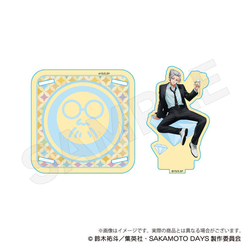 『SAKAMOTO DAYS』木製スタンドコースター 宝石Ver. 楽