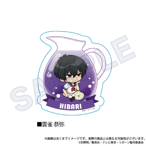 『家庭教師ヒットマンREBORN!』ミニキャラステッカー フルーツポップVer. 雲雀恭弥