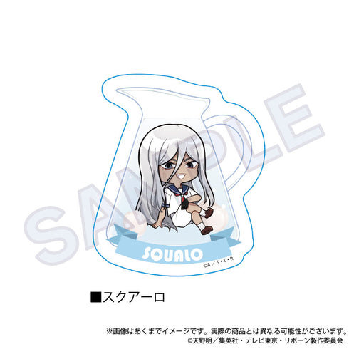 『家庭教師ヒットマンREBORN!』ミニキャラステッカー フルーツポップVer. スクアーロ