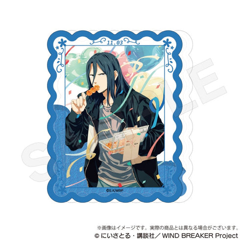 『WIND BREAKER』オイルアクリルブロック お誕生日イラストVer. 杉下京太郎