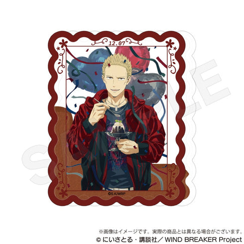 『WIND BREAKER』オイルアクリルブロック お誕生日イラストVer. 柊登馬