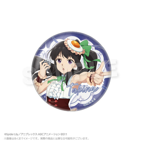 『お好み焼き ゆかり×リコリス・リコイル』トレーディング缶バッジ【BOX】