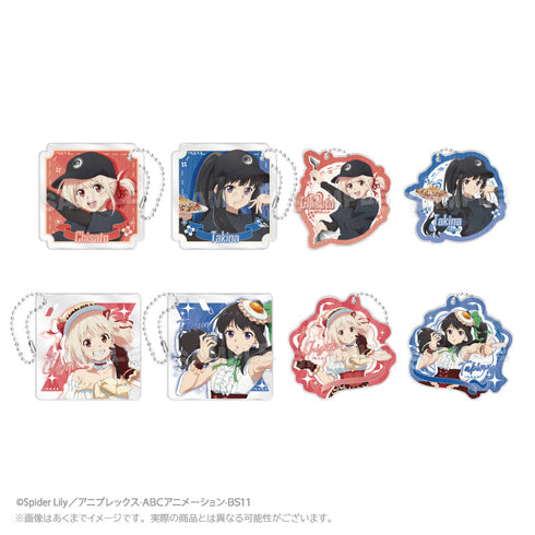 『お好み焼き ゆかり×リコリス・リコイル』トレーディングアクリルキーホルダー【BOX】