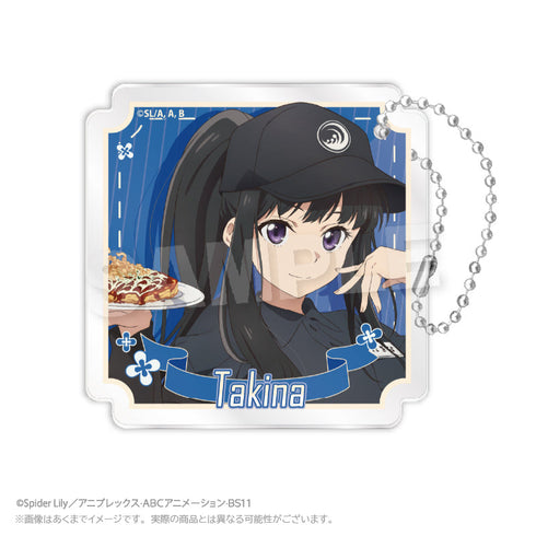 『お好み焼き ゆかり×リコリス・リコイル』トレーディングアクリルキーホルダー【BOX】