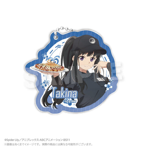 『お好み焼き ゆかり×リコリス・リコイル』トレーディングアクリルキーホルダー【BOX】