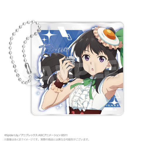 『お好み焼き ゆかり×リコリス・リコイル』トレーディングアクリルキーホルダー【BOX】