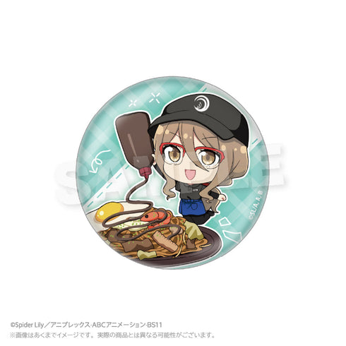 『お好み焼き ゆかり×リコリス・リコイル』トレーディングミニキャラ缶バッジ【BOX】