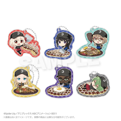『お好み焼き ゆかり×リコリス・リコイル』トレーディングミニキャラアクリルキーホルダー【BOX】