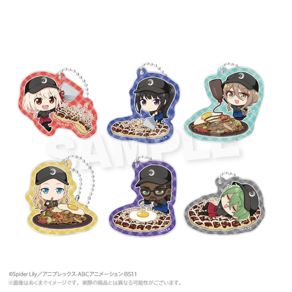 『お好み焼き ゆかり×リコリス・リコイル』トレーディングミニキャラアクリルキーホルダー【BOX】