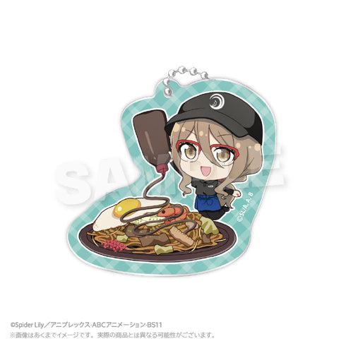 『お好み焼き ゆかり×リコリス・リコイル』トレーディングミニキャラアクリルキーホルダー【BOX】