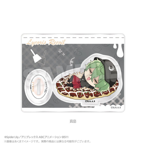 『お好み焼き ゆかり×リコリス・リコイル』ミニキャラスタンド 真島