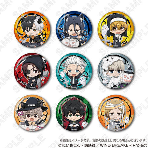『WIND BREAKER』トレーディングホログラム缶バッジ ブラックハロウィンVer.【BOX】