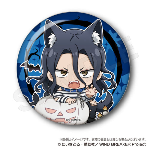 『WIND BREAKER』トレーディングホログラム缶バッジ ブラックハロウィンVer.【BOX】