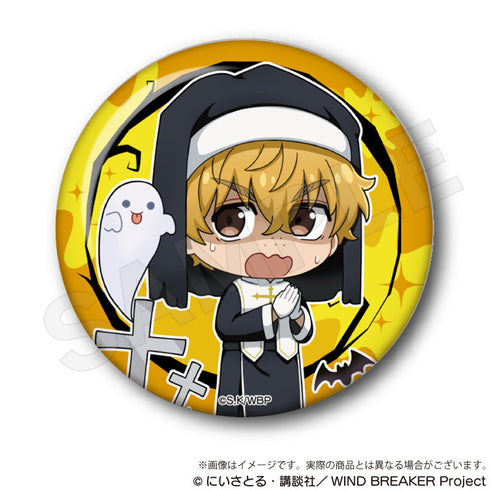 『WIND BREAKER』トレーディングホログラム缶バッジ ブラックハロウィンVer.【BOX】