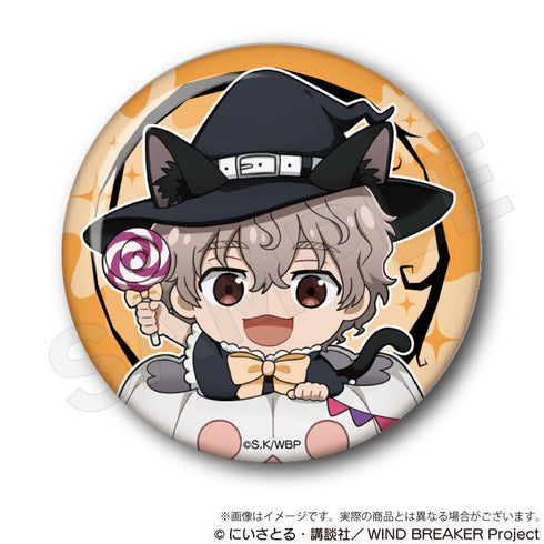 『WIND BREAKER』トレーディングホログラム缶バッジ ブラックハロウィンVer.【BOX】