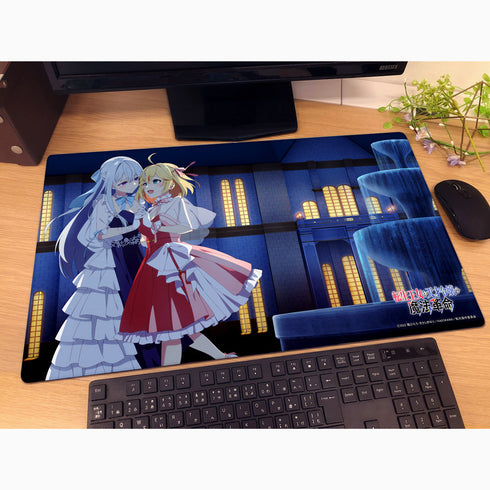 『転生王女と天才令嬢の魔法革命』描き下ろしラバーマット アニスフィア&ユフィリア/舞踏会