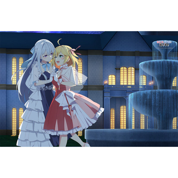 『転生王女と天才令嬢の魔法革命』描き下ろしタオルケット アニスフィア&ユフィリア/舞踏会