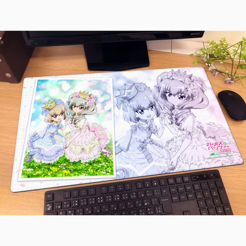 『ガールズ&パンツァー 最終章』ラバーマット(アンチョビ&カチューシャ)