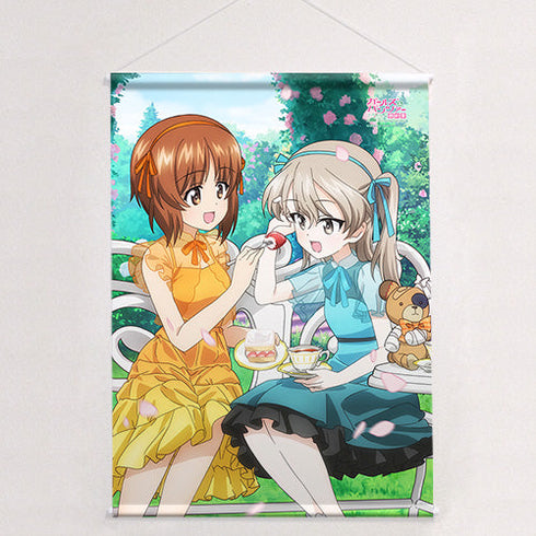 『ガールズ&パンツァー 最終章』描き下ろしB2タペストリー(西住みほ&島田愛里寿/お茶会)