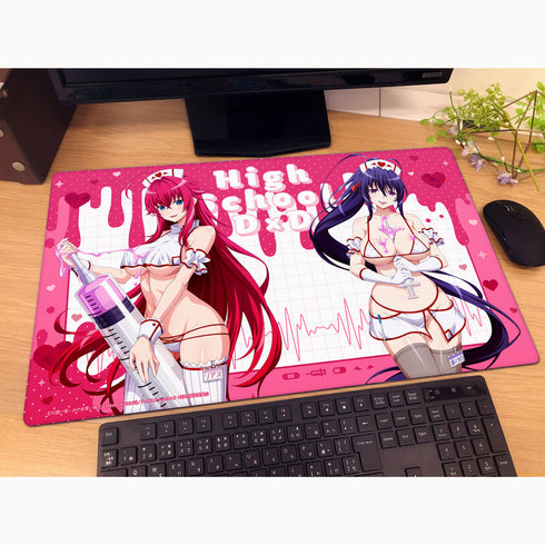 『ハイスクールD×D HERO』描き下ろしラバーマット リアス・グレモリー&姫島朱乃/白ナース