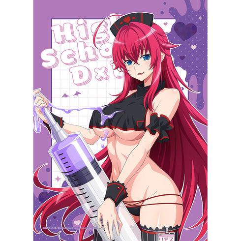 『ハイスクールD×D HERO』描き下ろしB2タペストリー リアス・グレモリー/黒ナース Wスエード