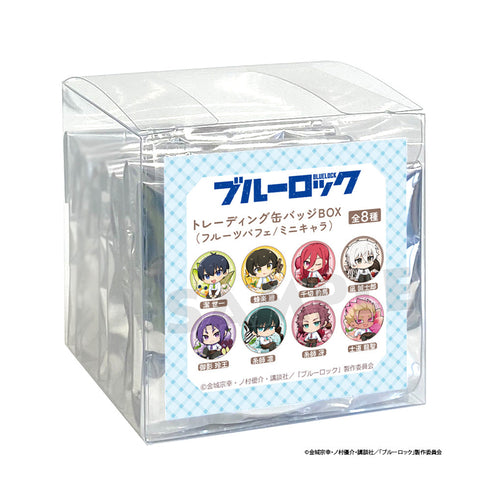 『ブルーロック』トレーディング缶バッジ フルーツパフェ/ミニキャラ【BOX】