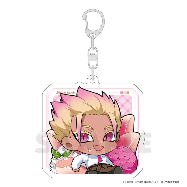 『ブルーロック』アクリルキーホルダー 士道龍聖/フルーツパフェ