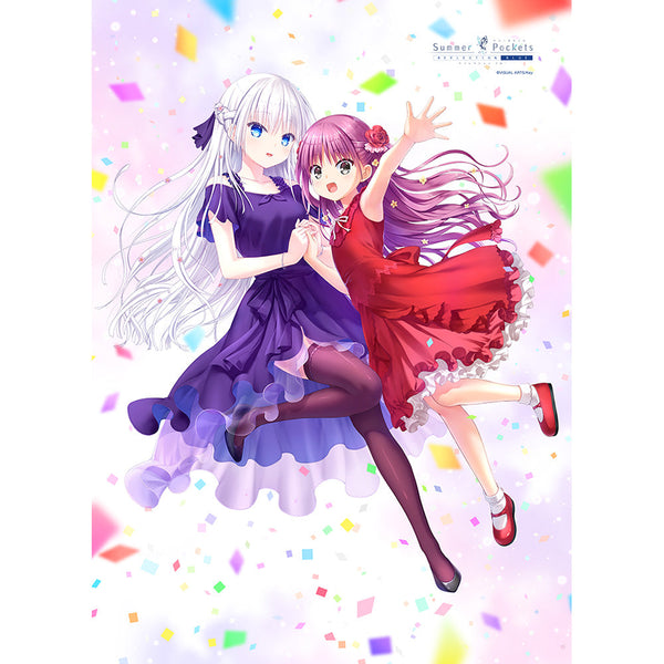 『Summer Pockets REFLECTION BLUE』B2タペストリー (鳴瀬しろは&加藤うみ/SP5th ver.)【202512再販】