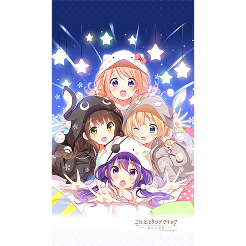 『ご注文はうさぎですか? BLOOM』シーツ(ココア&リゼ&千夜&シャロ)