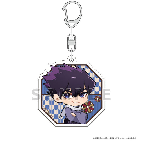 『ブルーロック』アクリルキーホルダー 烏旅人/レトロロマン