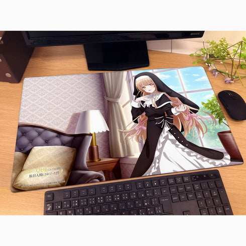 『お隣の天使様にいつの間にか駄目人間にされていた件』描き下ろしラバーマット(椎名真昼/シスター)
