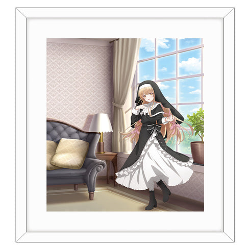 『お隣の天使様にいつの間にか駄目人間にされていた件』描き下ろし複製原画(椎名真昼/シスター)