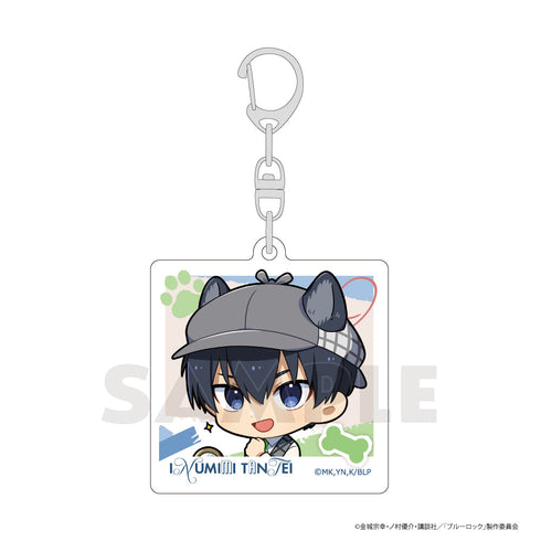 『ブルーロック』アクリルキーホルダー(潔 世一/いぬみみ探偵)