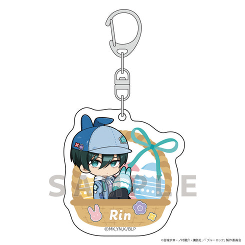 『ブルーロック』アクリルキーホルダー 糸師凛/デニムイースター