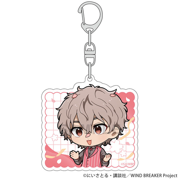 『WIND BREAKER』アクリルキーホルダー(兎耳山 丁子/さくらスーツ)