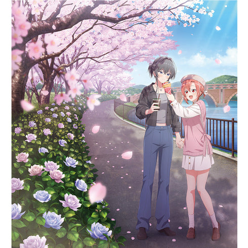 『ささやくように恋を唄う』描き下ろし複製原画(木野ひまり&朝凪依)