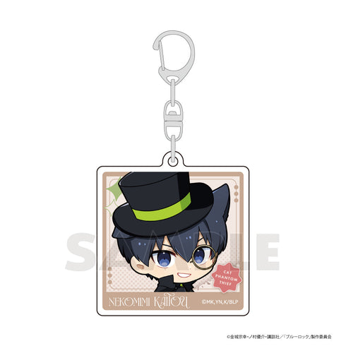 『ブルーロック』アクリルキーホルダー(潔 世一/ねこみみ怪盗)