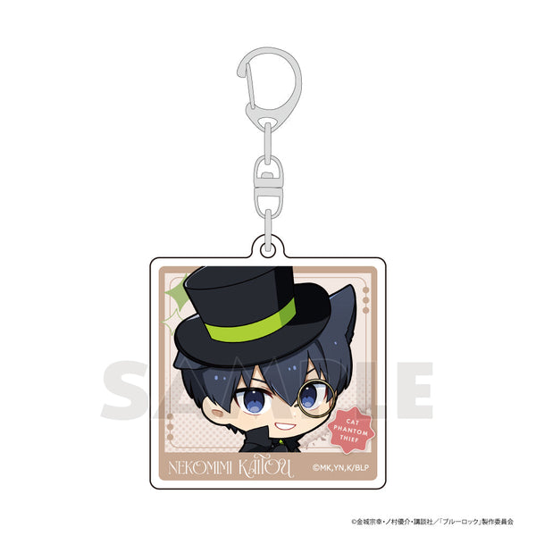 『ブルーロック』アクリルキーホルダー(潔 世一/ねこみみ怪盗)
