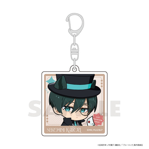 『ブルーロック』アクリルキーホルダー(糸師 凛/ねこみみ怪盗)