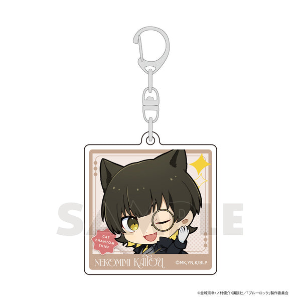 『ブルーロック』アクリルキーホルダー(蜂楽 廻/ねこみみ怪盗)
