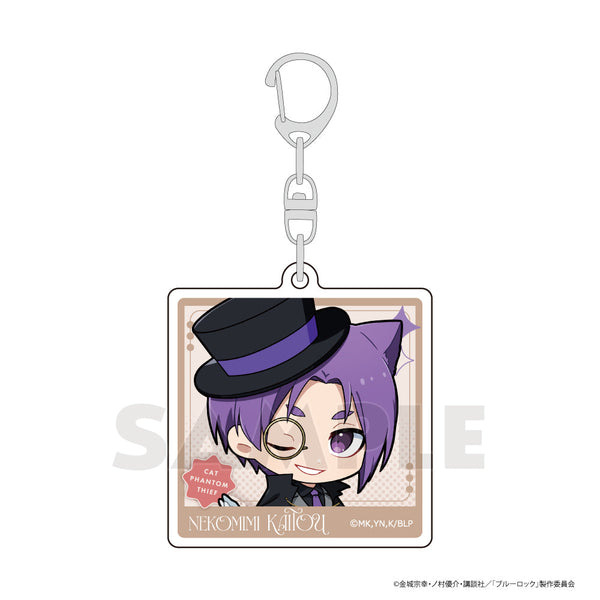 『ブルーロック』アクリルキーホルダー(御影 玲王/ねこみみ怪盗)