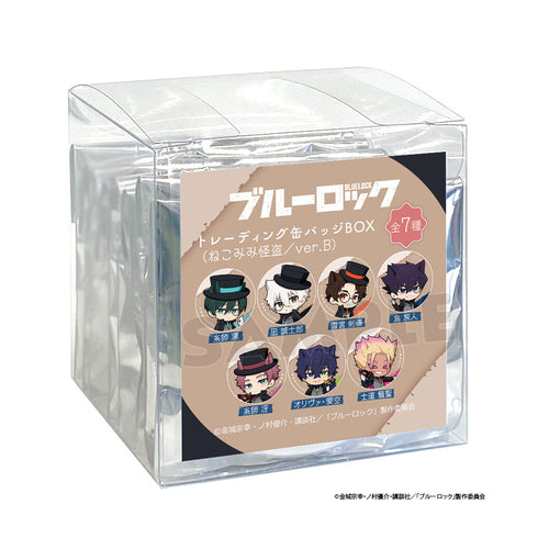 『ブルーロック』トレーディング缶バッジ(ねこみみ怪盗/ver.B)【BOX】