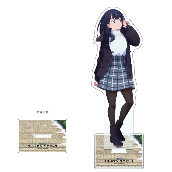 『グリッドマンユニバース』描き下ろし特大アクリルスタンド(宝多六花/冬デート)