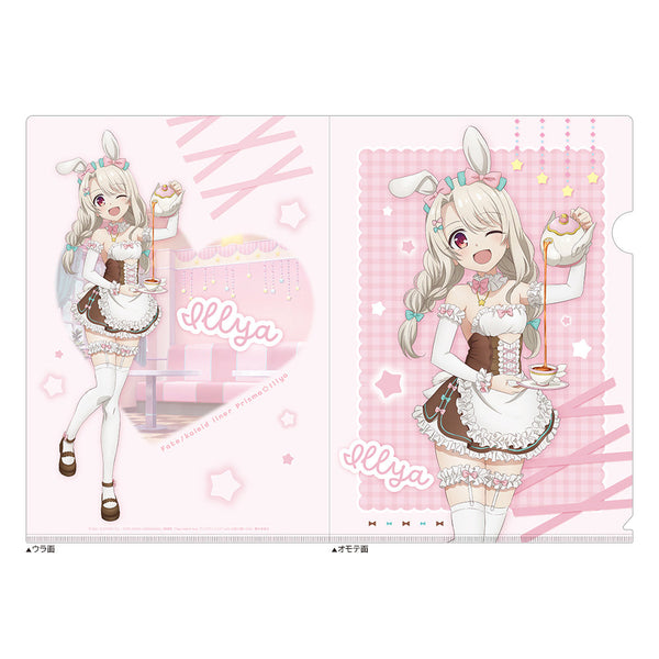 『Fate/kaleid liner プリズマ☆イリヤ Licht 名前の無い少女』描き下ろしクリアファイル(イリヤ/バニーメイド)
