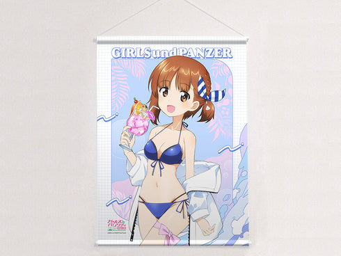 『ガールズ&パンツァー 最終章』描き下ろしB2タペストリー(西住みほ/リゾート水着)