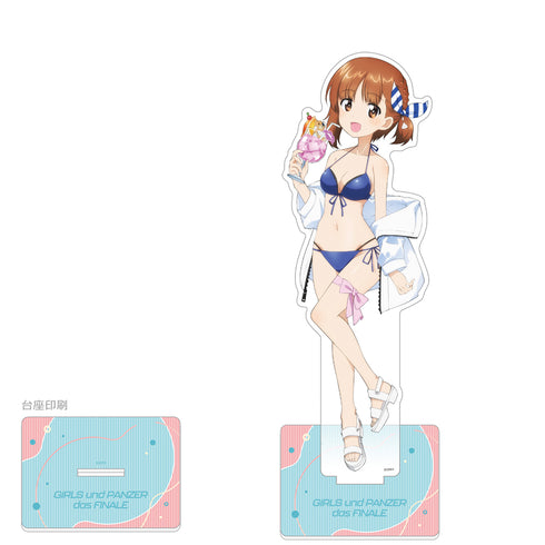 『ガールズ&パンツァー 最終章』描き下ろし特大アクリルスタンド(西住みほ/リゾート水着)【202610再販】