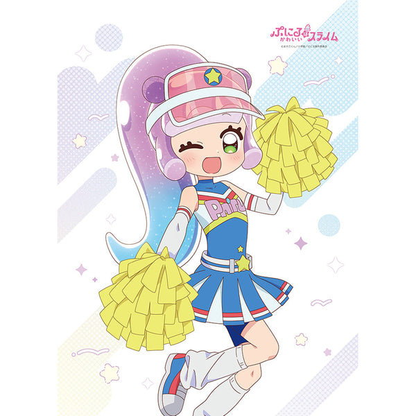 『ぷにるはかわいいスライム』描き下ろしB2タペストリー(チアリーダーのかわいいぷにる)Wスエード