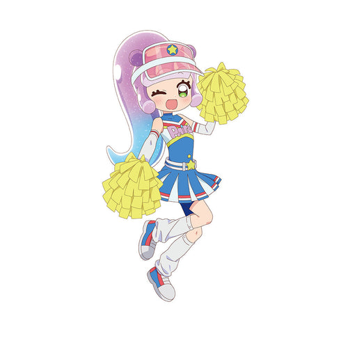 『ぷにるはかわいいスライム』描き下ろしキャラファイングラフ(チアリーダーのかわいいぷにる)A4