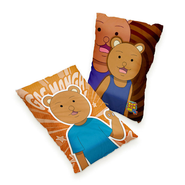 『ギャグマンガ日和GO』まくらカバー クマ吉くん