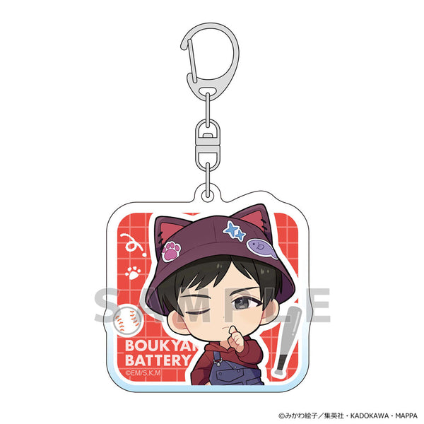 『忘却バッテリー』アクリルキーホルダー 国都英一郎/ストリートコーデ